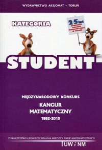 Książka - Matematyka z wesołym Kangurem. Kategoria Student