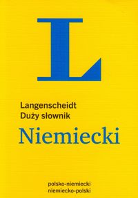 Książka - Langenscheidt Duży słownik Niemiecki