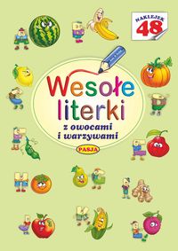 Książka - Wesołe literki z owocami i warzywami