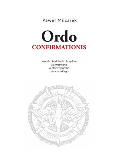 Książka - Ordo Confirmationis. Objaśnienie obrzędów...