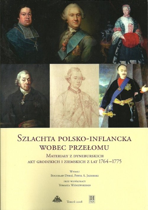 Książka - Szlachta polsko-inflancka wobec przełomu