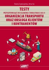 Książka - Testy kwalifikacja AU.31 Organizacja transportu...