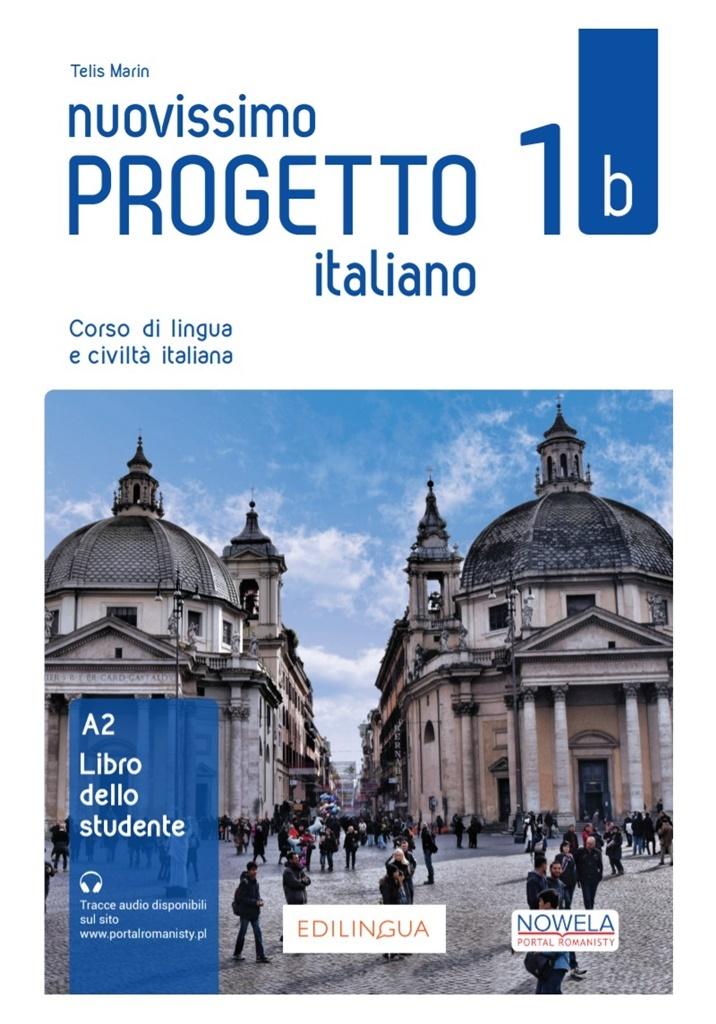 Książka - Nuovissimo Progetto Italiano 1B pod. + online