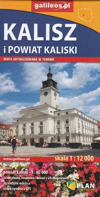 Książka - Mapa turystyczna - Powiat Kaliski/Kalisz 1:60 000