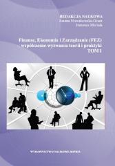 Książka - Finanse, Ekonomia i Zarządzanie (FEZ).. T.1