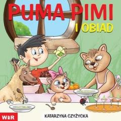 Książka - Puma Pimi i obiad. Część 6. Sylaby ze spółgłoskami K i G