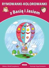 Książka - Rymowanki-kolorowanki z Basią i Jasiem