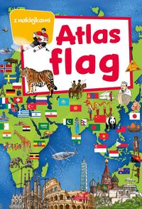 Książka - Atlas flag z naklejkami