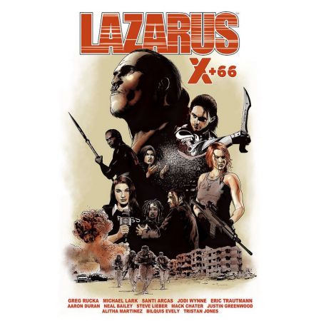 Książka - Lazarus X+66. Lazarus. Tom 6