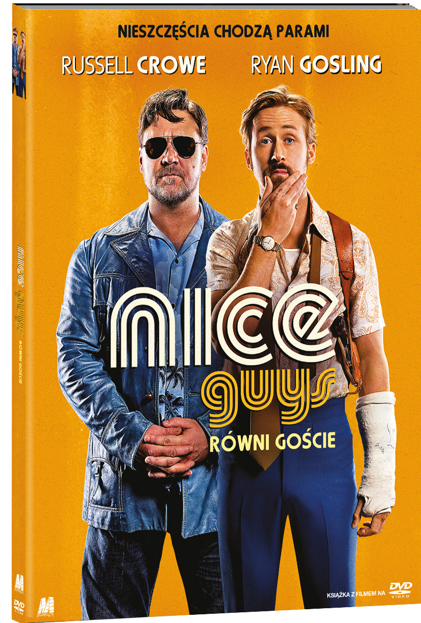 Książka - Nice Guys. Równi goście. DVD