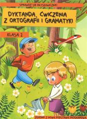 Książka - Dyktanda, ćwiczenia z ortografii i gramatyki. Klasa 2