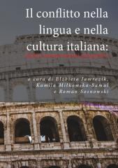 Książka - Il conflitto nella lingua e nella cultura italiana