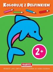 Książka - Koloruję z delfinkiem