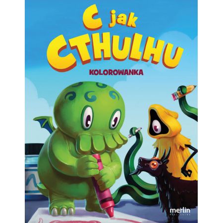 C jak cthulhu kolorowanka