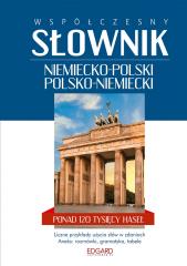 Książka - Współczesny słownik niemiecko polski polsko niemiecki