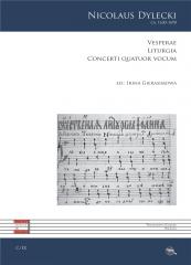 Książka - Vesperae. Liturgia. Concerti quatuor vocum