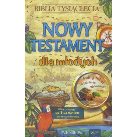 Książka - Nowy testament dla młodych biblia tysiąclecia