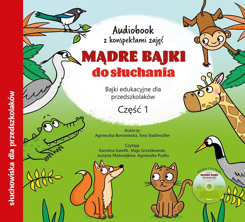 Książka - Mądre bajki do słuchania cz.1 audiobook
