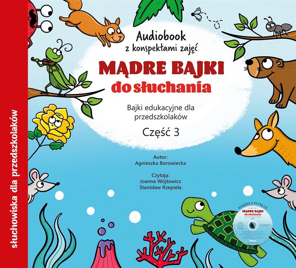 Książka - Mądre bajki do słuchania cz.3 audiobook