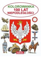 Książka - Kolorowanka 100 lat niepodległości