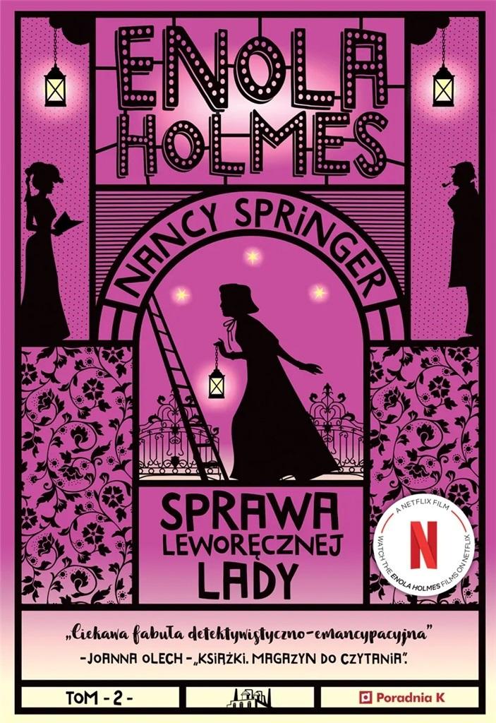 Książka - Enola Holmes T.2 Sprawa leworęcznej lady