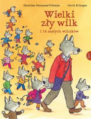 Książka - Wielki zły wilk i 14 małych wilczków