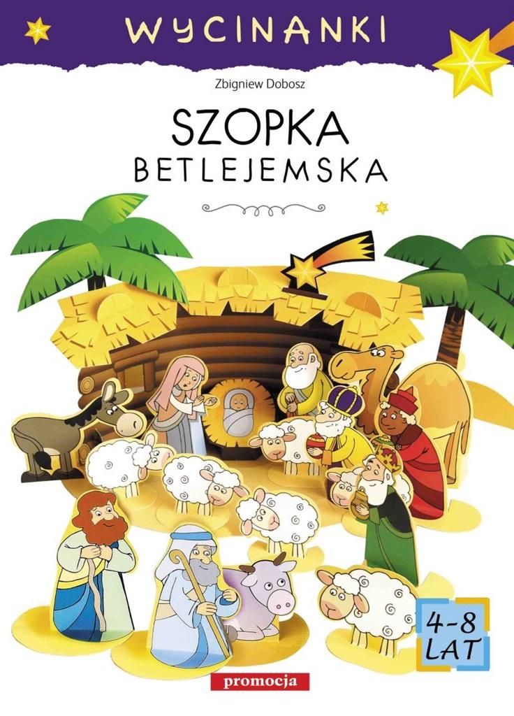 Książka - Wycinanki - Szopka betlejemska