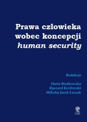 Książka - Prawa człowieka wobec koncepcji human security