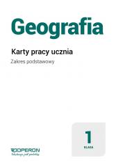 Książka - Geografia 1. Karty pracy. Zakres podstawowy. Szkoły ponadpodstawowe