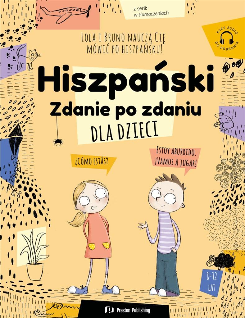 Książka - Hiszpański dla dzieci. Zdanie po zdaniu + MP3