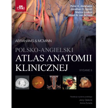 Polsko-angielski atlas anatomii klinicznej. Mcminn & Abrahams