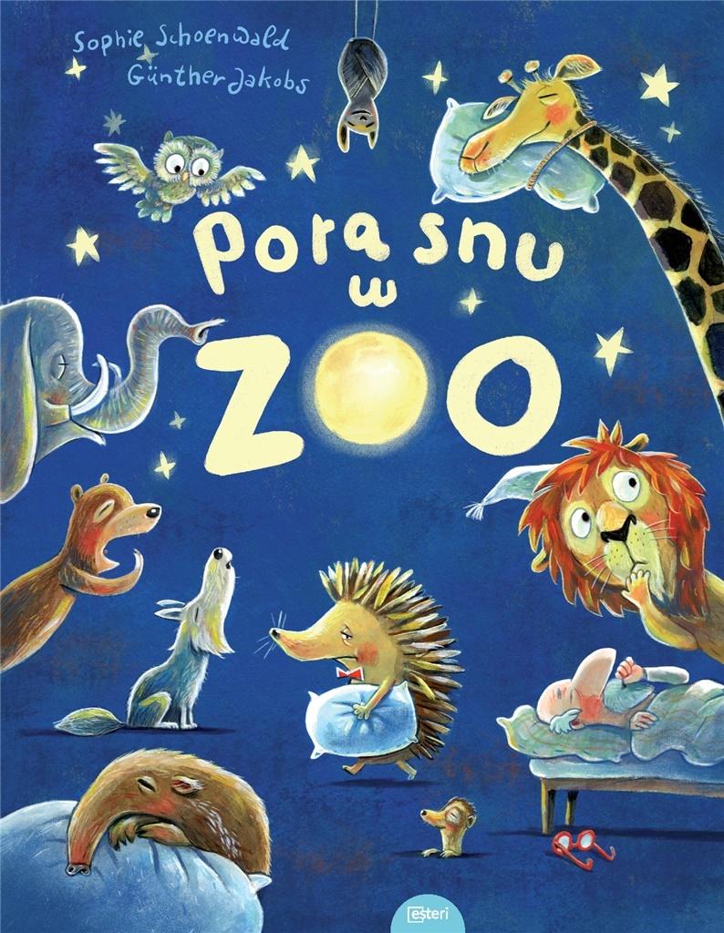 Książka - Pora snu w zoo