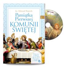 Książka - Pamiątka Pierwszej Komuni Świętej + DVD