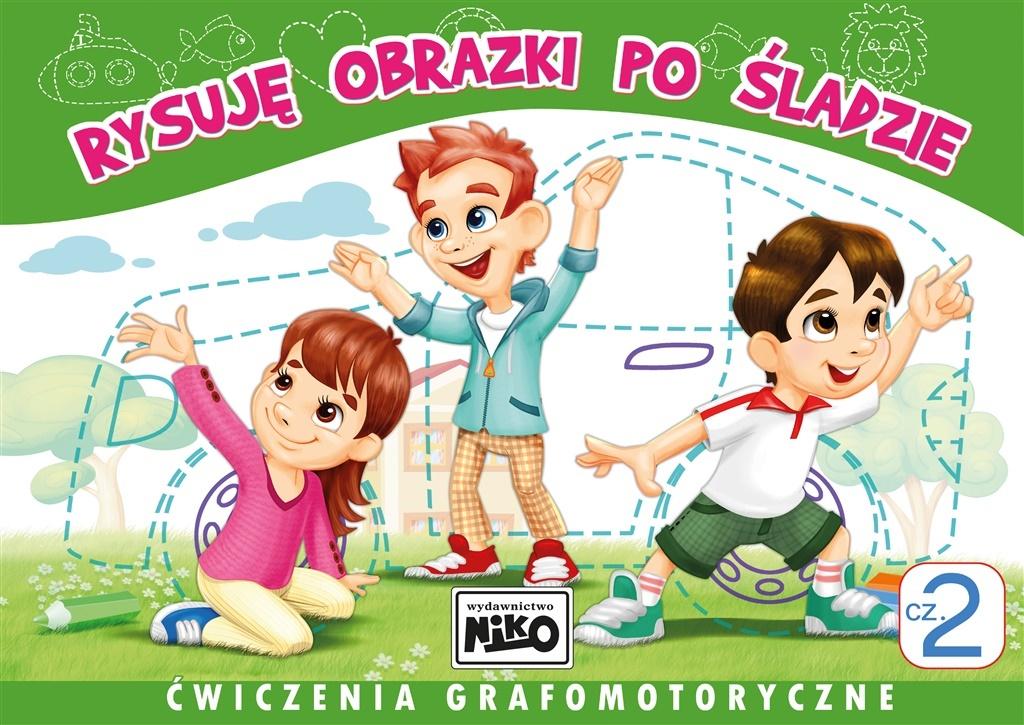 Rysuję obrazki po śladzie. Ćwiczenia cz.2