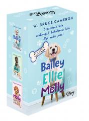 Książka - Pakiet: Był sobie szczeniak Bailey, Ellie i Molly