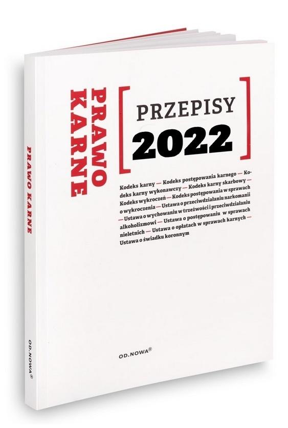 Książka - Przepisy 2022. Prawo karne