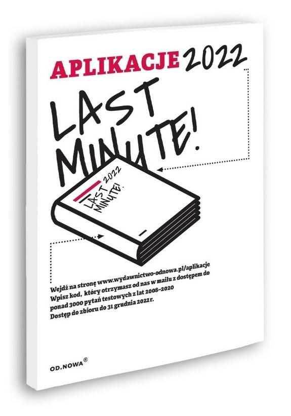 Książka - Aplikacje Last Minute 2022