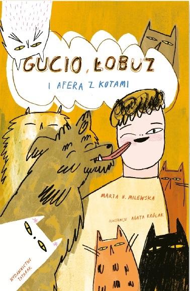 Książka - Gucio, Łobuz i afera z kotami w.2023