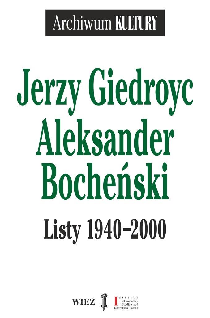 Książka - Listy 1940-2000