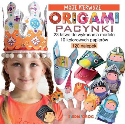 Książka - Moje pierwsze origami. Pacynki