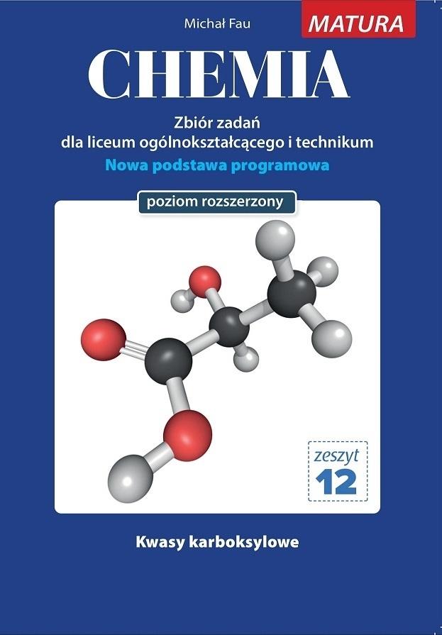 Książka - Chemia. Zbiór zadań LO. Zeszyt 12 ZR MEDYK