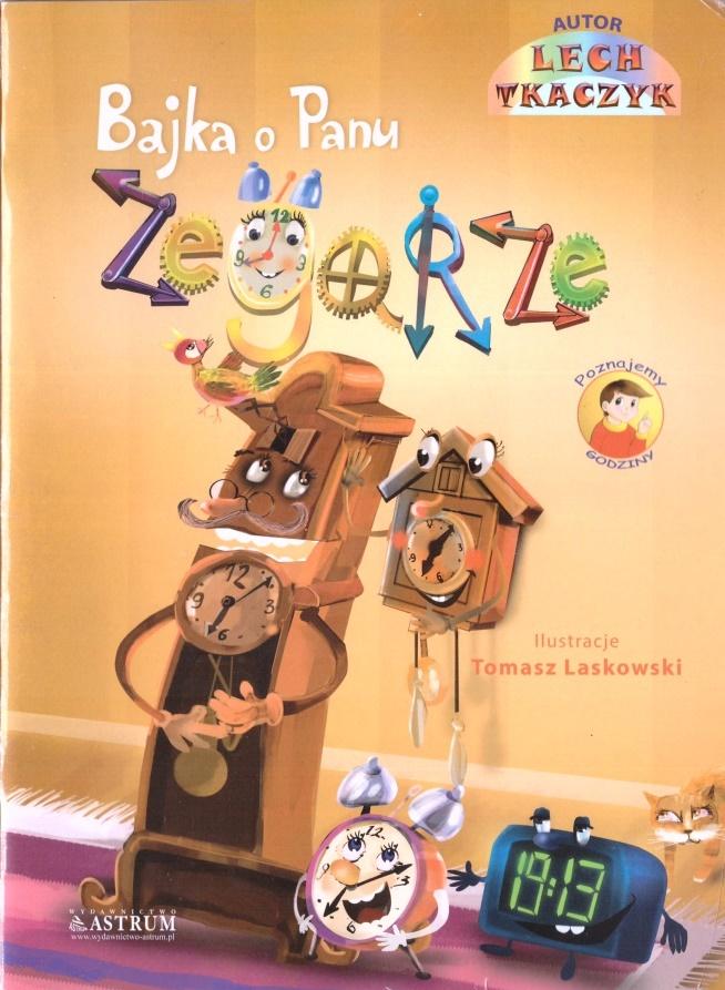 Książka - Bajka o Panu Zegarze + CD