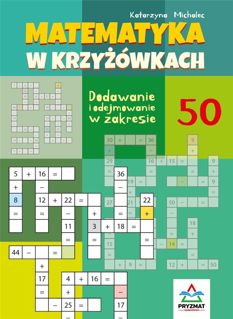 Książka - Matematyka w krzyżówkach... zakres do 50