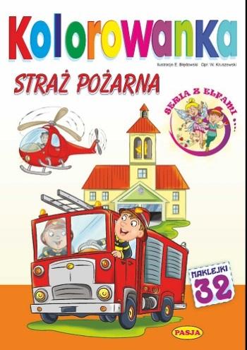 Straż pożarna. Kolorowanka