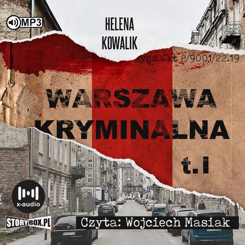 Książka - Warszawa kryminalna T.1 audiobook
