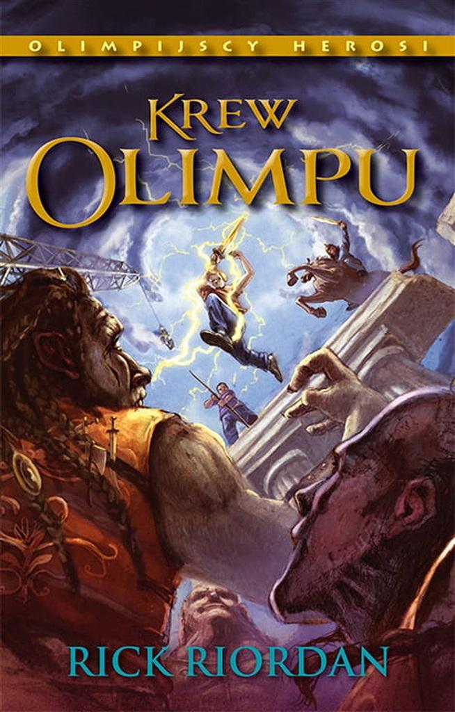 Książka - Olimpijscy herosi T.5 Krew Olimpu