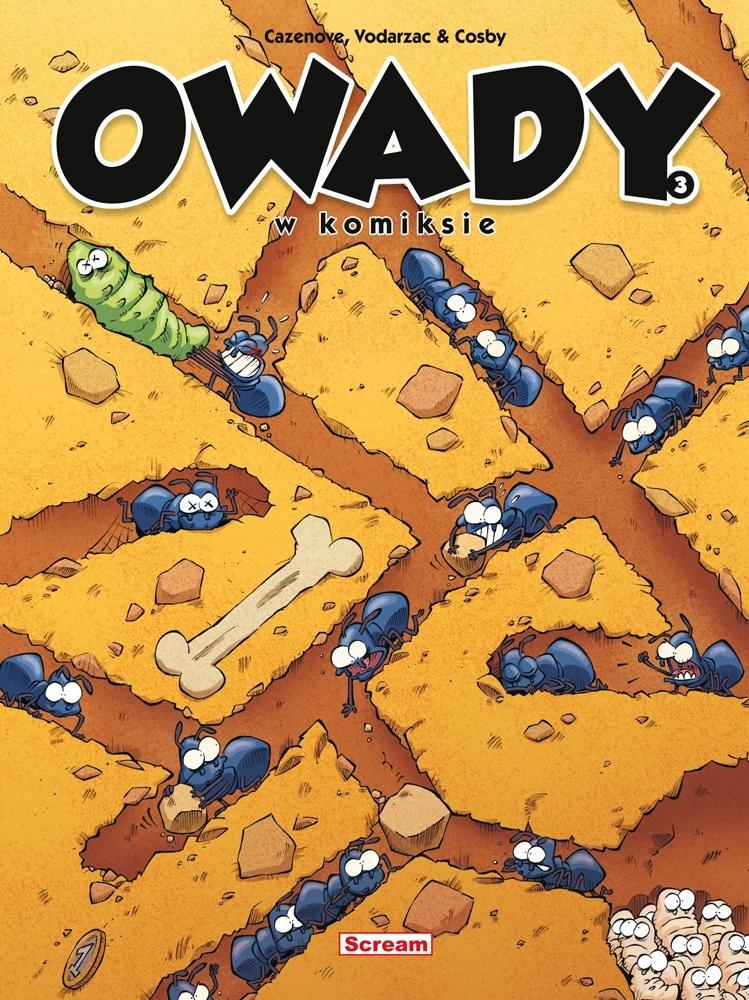 Książka - Owady w komiksie T.3