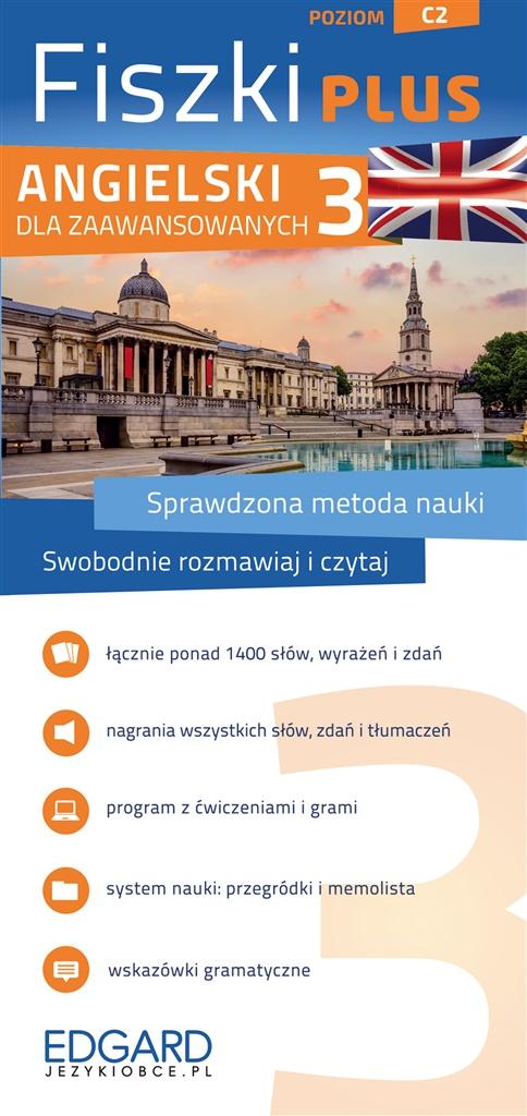 Książka - Angielski. Fiszki Plus dla zaawansowanych 3