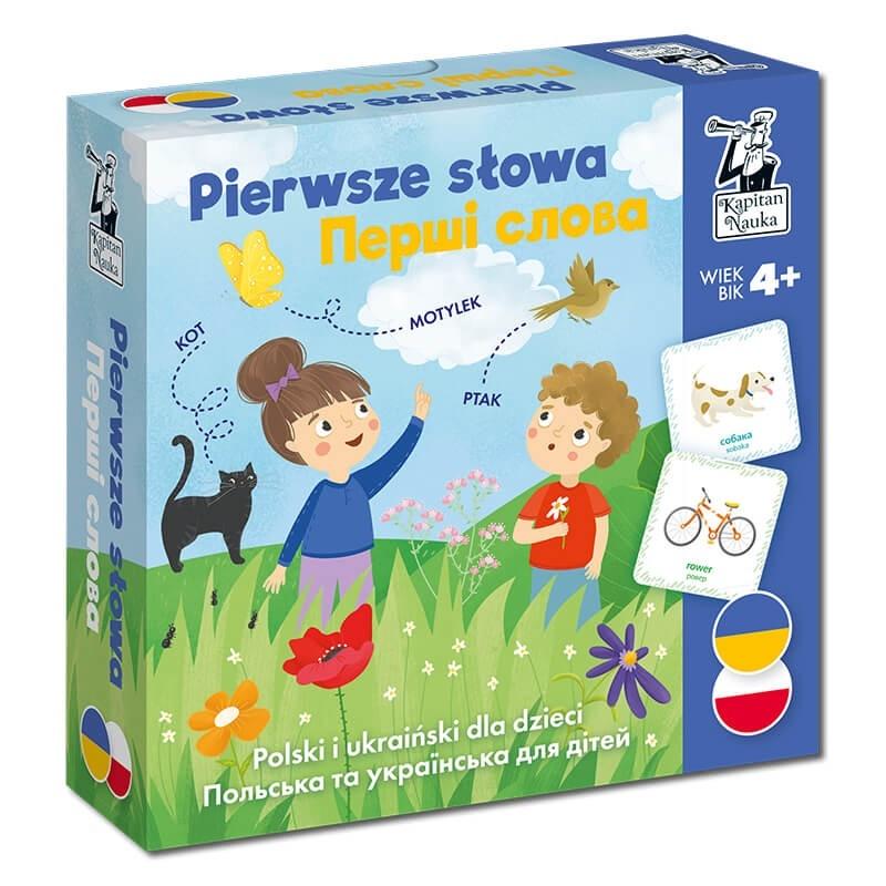 Książka - Pierwsze słowa. Polski i ukraiński dla dzieci