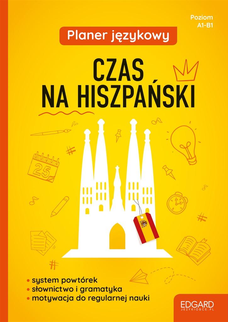 Książka - Planer językowy. Czas na hiszpański w.3